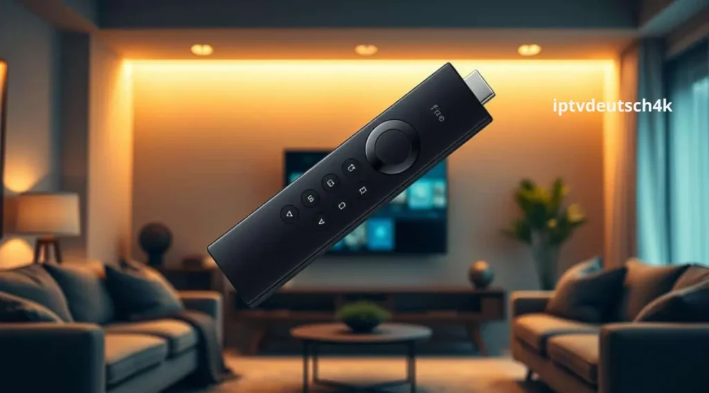 Fire TV Stick IPTV aktiviert – gestochen scharfes Streaming-Erlebnis mit 1bestptv auf dem Fernseher