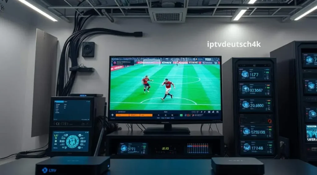 IPTV Fire TV Stick mit IPTV-Streaming von 1bestptv – direkt einsatzbereit für beste Bildqualität und einfache Bedienung