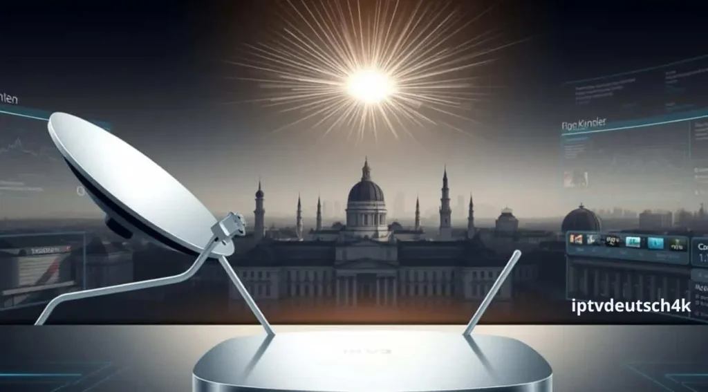 IPTV Teste auf dem Bildschirm – moderne IPTV-Technologie mit intuitiver Oberfläche und stabiler Verbindung über 1bestptv im Einsatz.