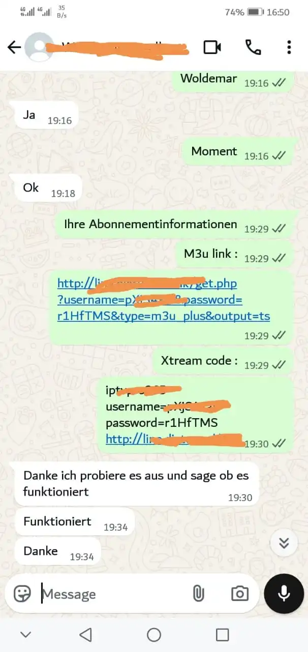 Zufriedener Kunde nach erfolgreicher Nutzung einer IPTV Linie