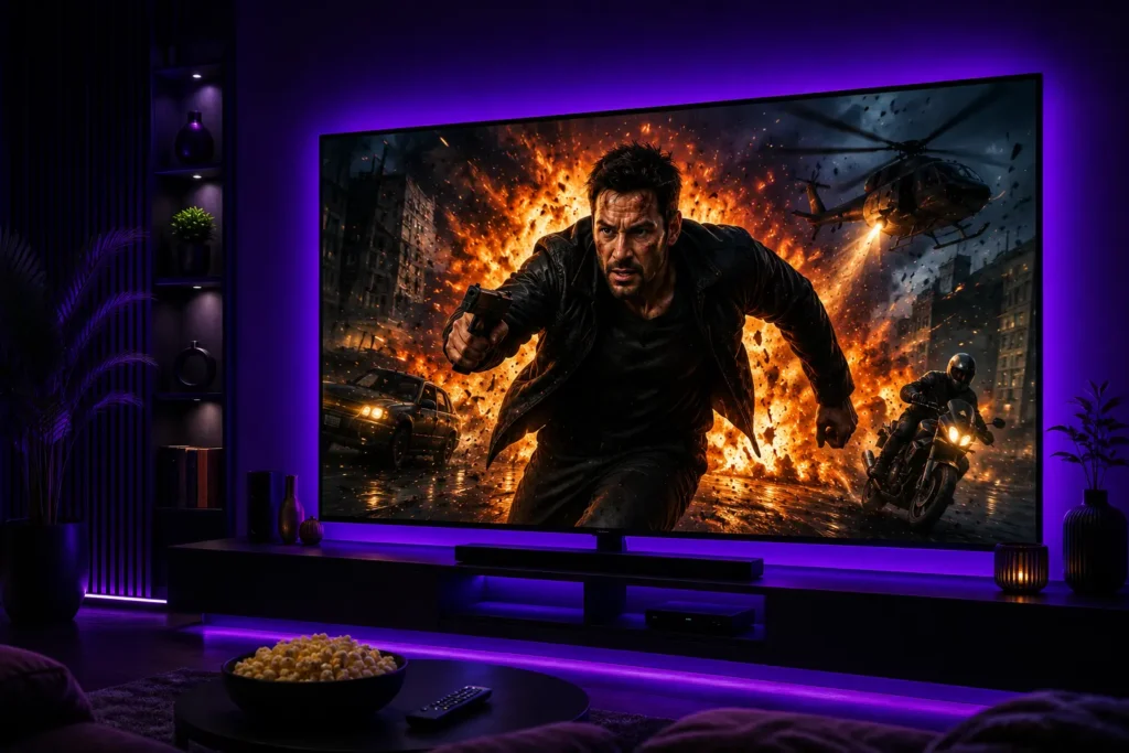 IPTV alle Sender weltweit mit Actionfilmen, Serien und Unterhaltung in 4K
